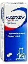 MUCOSOLVAN 30mg x 20 tabletek