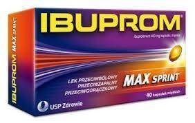 Ibuprom max sprint 400mg x 40 kapsułek miękkich