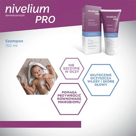 Nivelium Pro Szampon Do Pielęgnacji Włosów i Skóry Głowy Suchej i Atopowej 150 ml