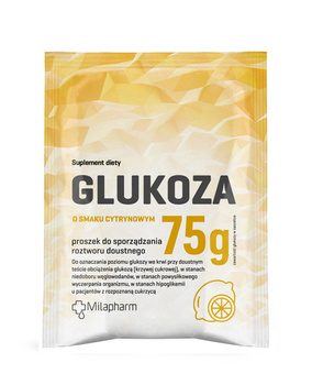 Glukoza o smaku cytrynowym  75 g 