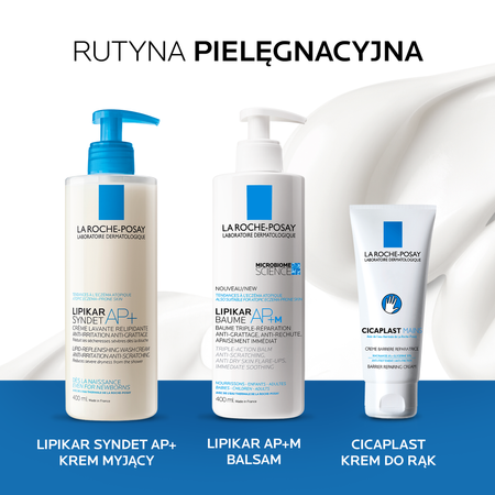 LA ROCHE-POSAY LIPIKAR BAUME AP+M Balsam regenerujący o potrójnym działaniu 400ml