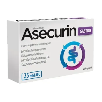 Asecurin Gastro kapsułki 20 sztuk