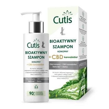 Cutis Ł Bioaktywny Szampon Konopny + Cbd Kannabidiol, 200ml