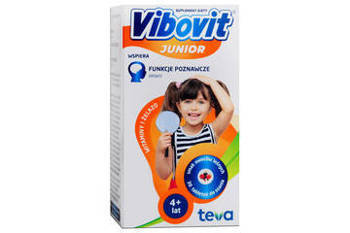 Vibovit Junior Wit.aminy + Żelazo x 30 tabletek do ssania 