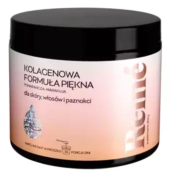 Reme Kolagenowa Formuła Piękna pomarańcza -marakuja 150g DATA WAŻNOŚCI 03.11.2025