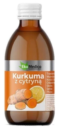 EkaMedica Kurkuma z cytryną płyn 250 ml