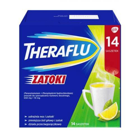 Theraflu Zatoki x 14 saszetek