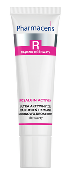 PHARMACERIS R ROSALGIN ACTIVE+ żel na rumień i zmiany grudkowo-krostkowe 30ml