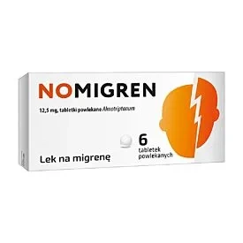 Nomigren 12,5 mg, tabletki powlekane, 6 sztuk
