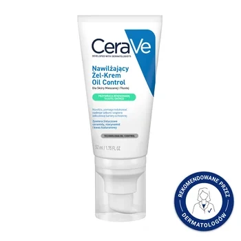 CeraVe Oil Control Żel-krem nawilżający dla skóry mieszanej i tłustej, 52 ml