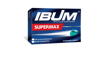 Ibum supermax 600mg x 10 kapsułek miękkich