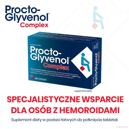 Procto-Glyvenol Complex x 30 tabletek