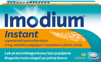 Imodium Instant 2mg x 12 tabletek