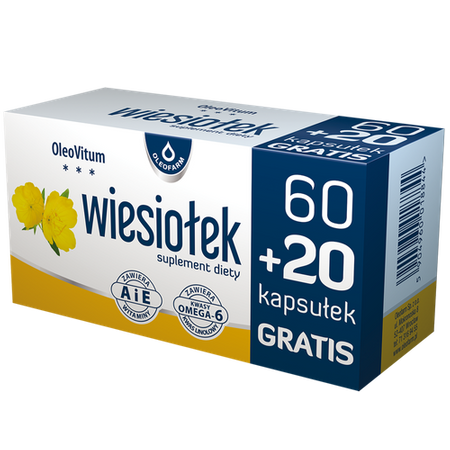Wiesiołek OleoVitum - 80 kapsułek