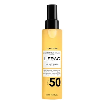Lierac Sunissime, jedwabisty olejek do ciała, SPF 50, spray, 150 ml