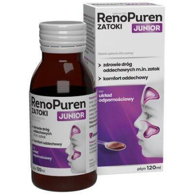 Renopuren Zatoki Junior płyn 120ml