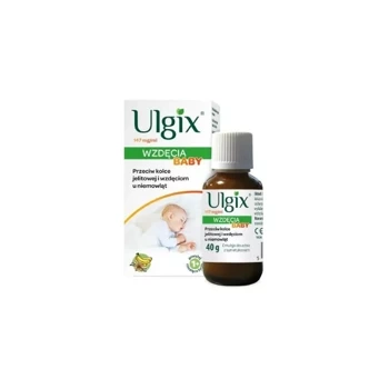 Ulgix Wzdęcia Baby - emulsja doustna, smak waniliowo-bananowy, 40 ml