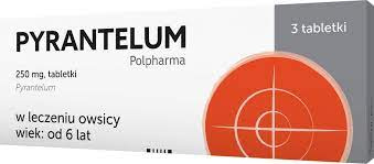 Pyrantelum 250mg x 3 tabletki