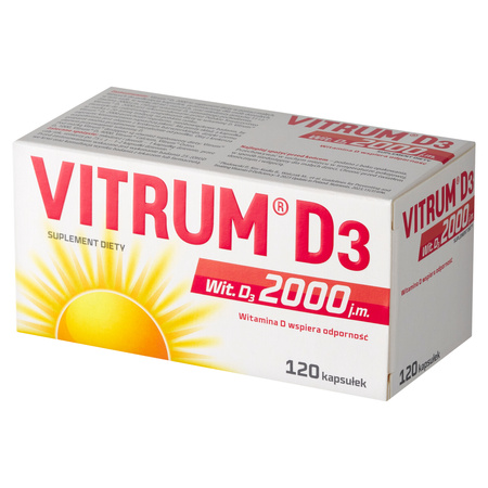 Vitrum® D3 2000 120 kapsułek