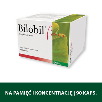 BILOBIL FORTE 80mg x 90 kapsułek