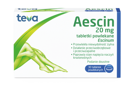 AESCIN 20 mg x 30 tabletek