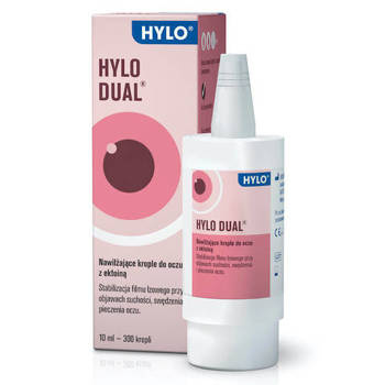 Hylo Dual Nawilżające krople do oczu z ektoiną 10ml