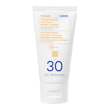 Korres Yoghurt Krem ochronny do twarzy SPF30, 50ml