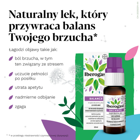 Iberogast Balance krop.doust. 20ml(but.)