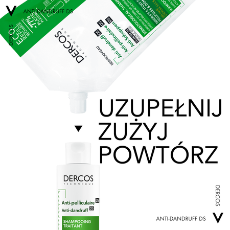 VICHY DERCOS DS Sza.p/łupie.such.ref.500ml