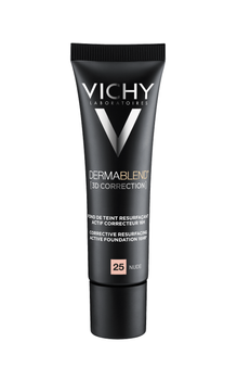 VICHY DERMABLEND KOREKTA 3D Podkład odcień 25 nude 30 ml