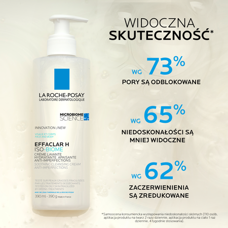 La Roche-Posay Effaclar H Iso-Biome 390 ml