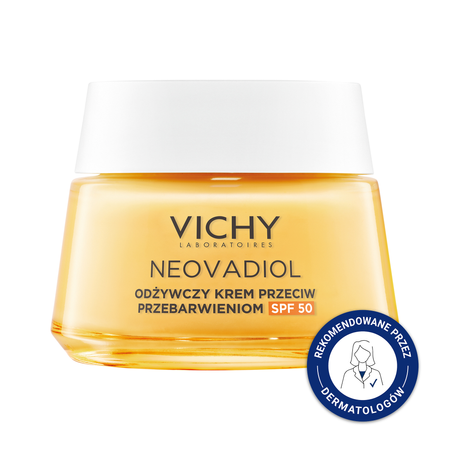 Vichy Neovadiol Postmenopauza Odżywczy krem na dzień przeciw przebarwieniom SPF50, 50ml