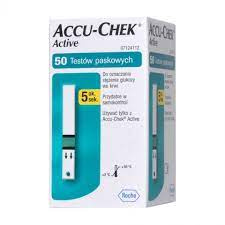 ACCU-CHEK ACTIVE Test paskowy x 50 sztuk