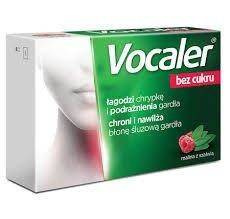 VOCALER bez cukru x 12 pastylek do ssania