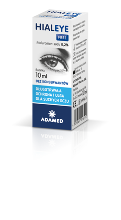 HIALEYE FREE 0,2% Krople do oczu 10ml