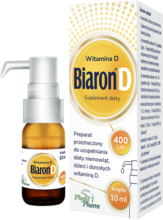 BIOARON D Krople 400 j.m. 10ml