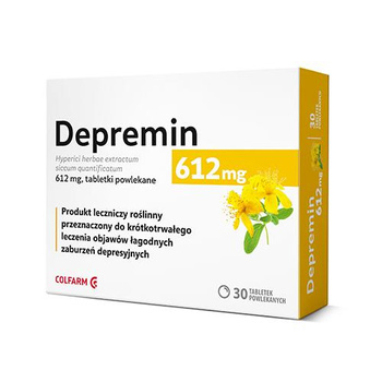 Depremin 612mg 30 tabletek powlekanych