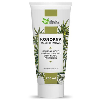 Konopna maść kremowa 200ml EkaMedica