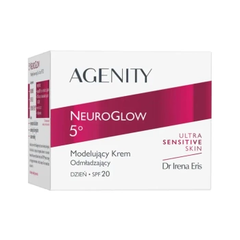 Agenity 5° Neuroglow, modelujący krem odmładzający na dzień, SPF 20, 50 ml