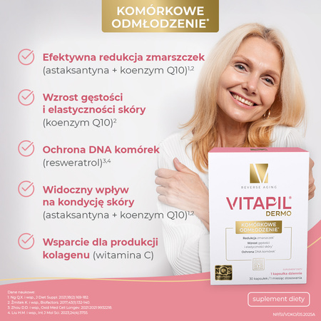 Vitapil Dermo Komórkowe Odmłodzenie ,30 kapsułek