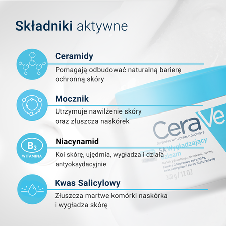 CERAVE SA Balsam wygładzający 340g 