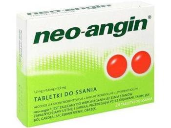 Neo-Angin tabletki do ssania 24 sztuki