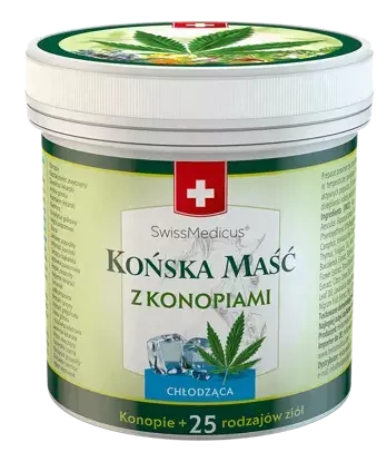 KOŃSKA MAŚĆ CHŁODZĄCA Herbamedicus z konopiami - 250 ml