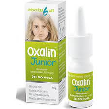 Oxalin junior żel do nosa 0,5 mg/g 10 g