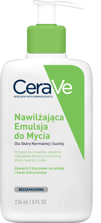 CERAVE Nawilżająca Emulsja do skóry suchej 236ml