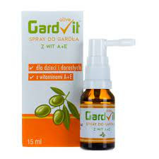 GARDVIT SPRAY DO GARDŁA Z WIT A+E 15 ml 