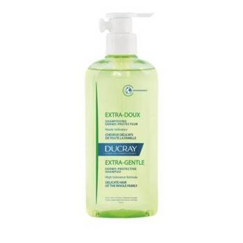 Ducray extra doux szampon dermatologiczny, włosy delikatne 400ml