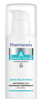 PHARMACERIS A SENSI-RELASTINE-E Krem peptydowy napinająco-ujędrniający 50ml