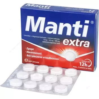 Manti Extra 12 tabletek do żucia