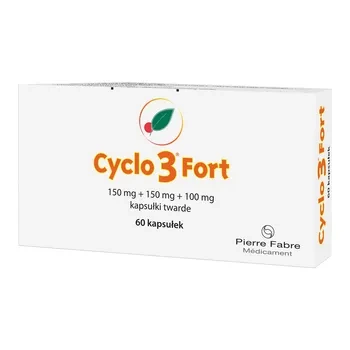 Cyclo 3 Fort, kapsułki twarde, 60 sztuk
